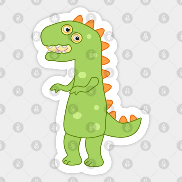 Sunny Giraffe - Halloween The Giant Dinosaur costume Sticker by Dinos Friends